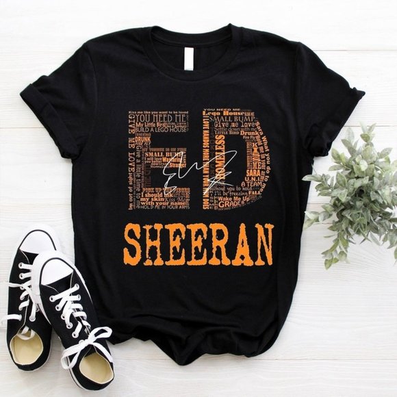 Lyrics Quote Tshirt, Singer Signature Shirt, Mathematics Tour shirt, Country Mus - Picture 1 of 1